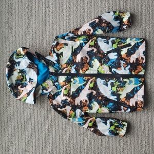 Epic Threads color-changing rain jacket for kids, size 4T